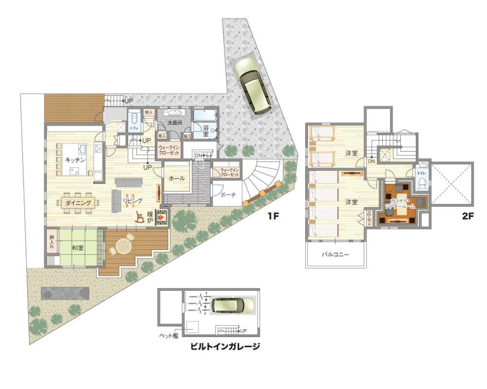 暖炉之宿 コンセプトハウス星田 Katano Exterior foto